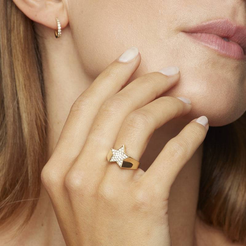 Mosuo Jewellery Diamant Stern Ring