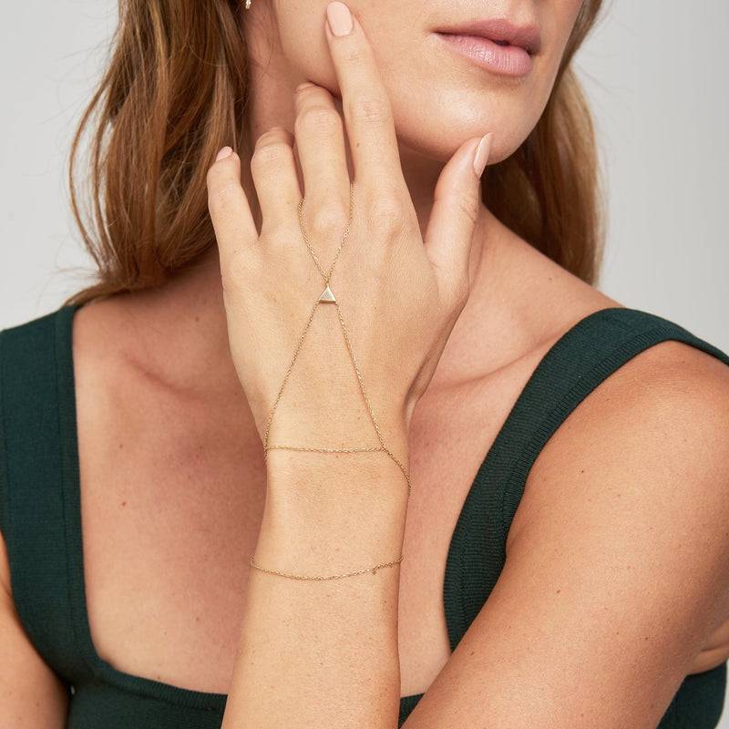 Mosuo Jewellery Dreieck Finger Armband