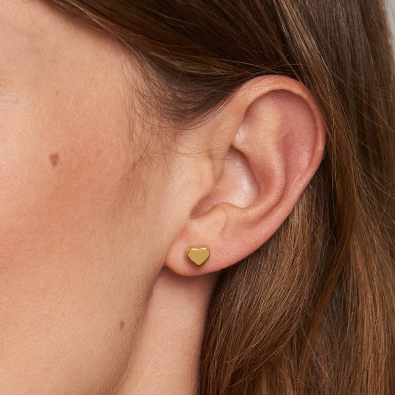 Mosuo Jewellery Herz Gold Schmuck Set - Vermeil