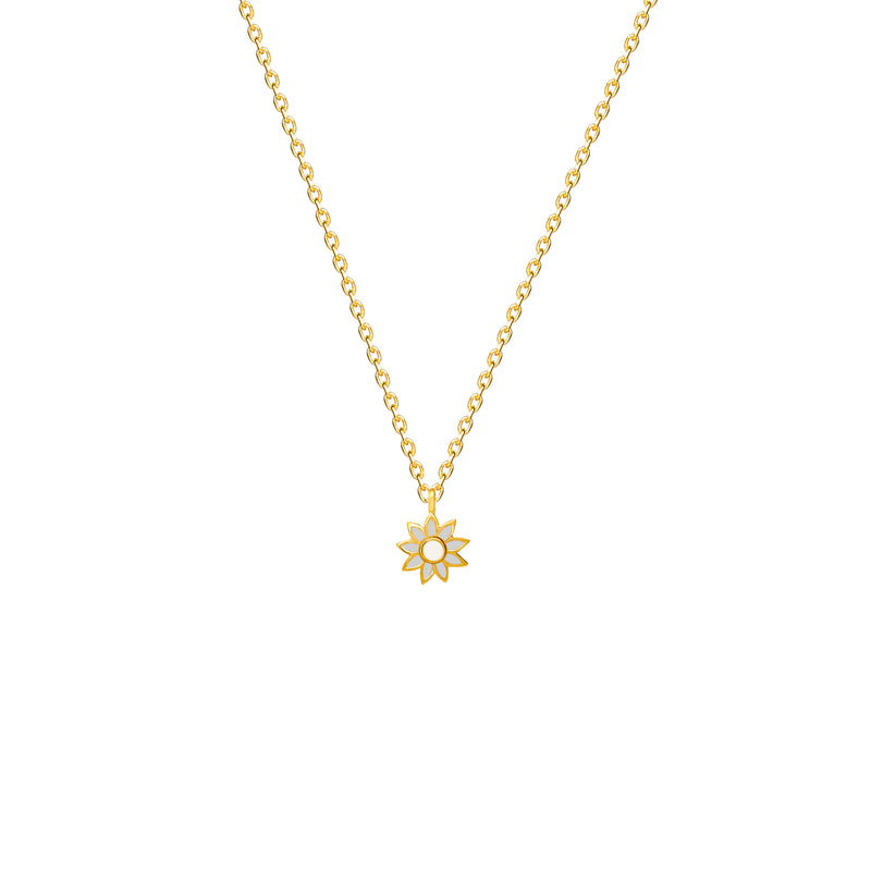 Mosuo Jewellery KIDS Emaille Blumen Halskette