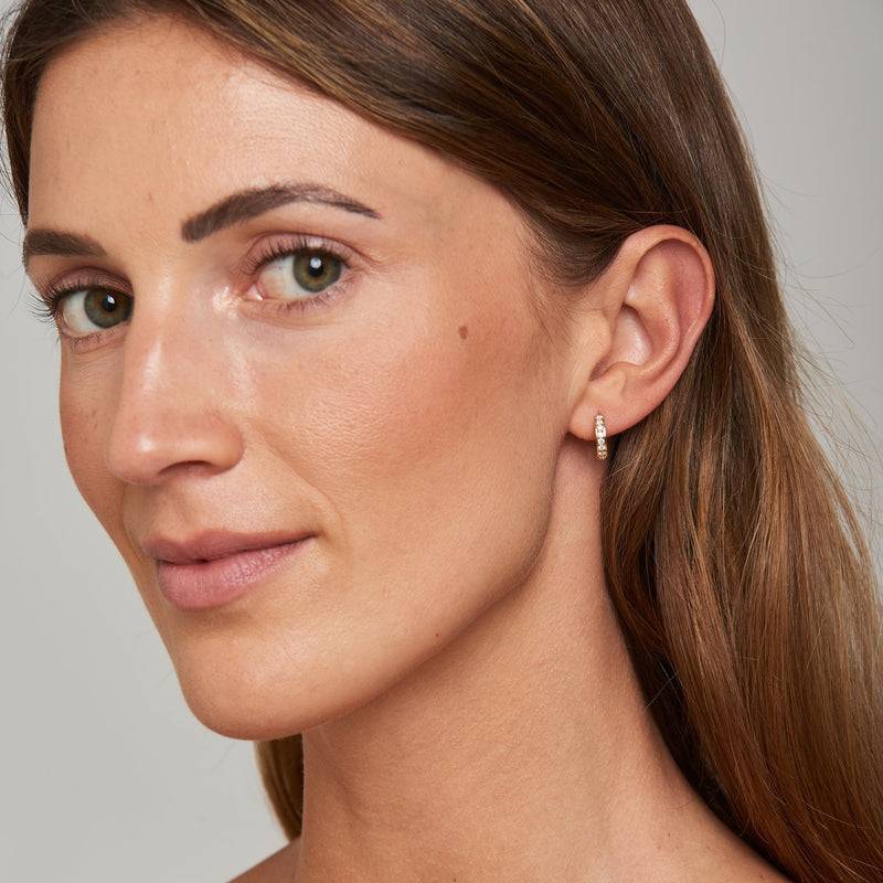 Mosuo Jewellery LUSH Diamant Creolen