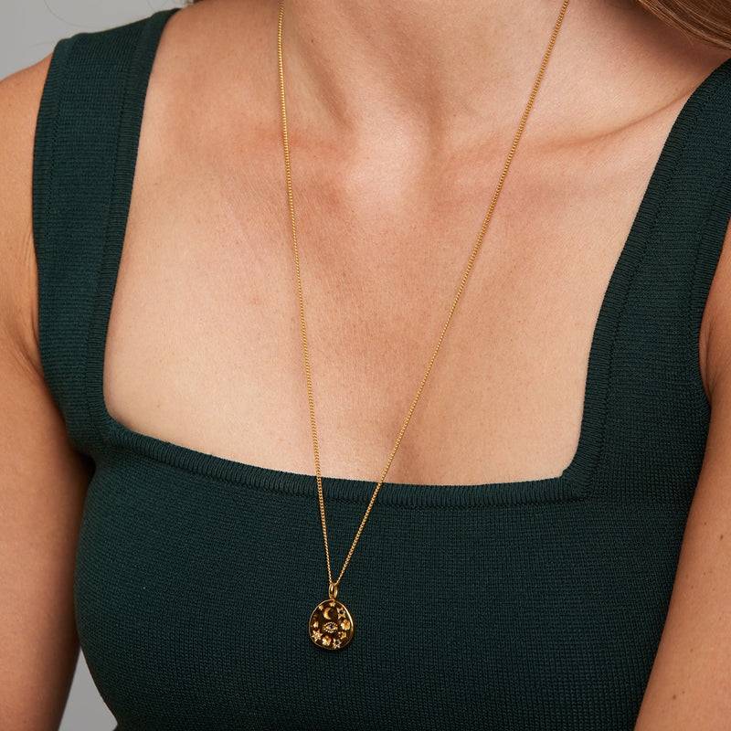 Mosuo Jewellery Magic Anhänger Kette - Vermeil