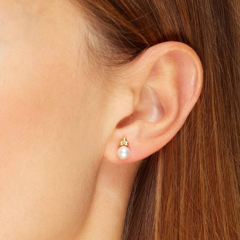 Mosuo Jewellery Perlen Ohrstecker