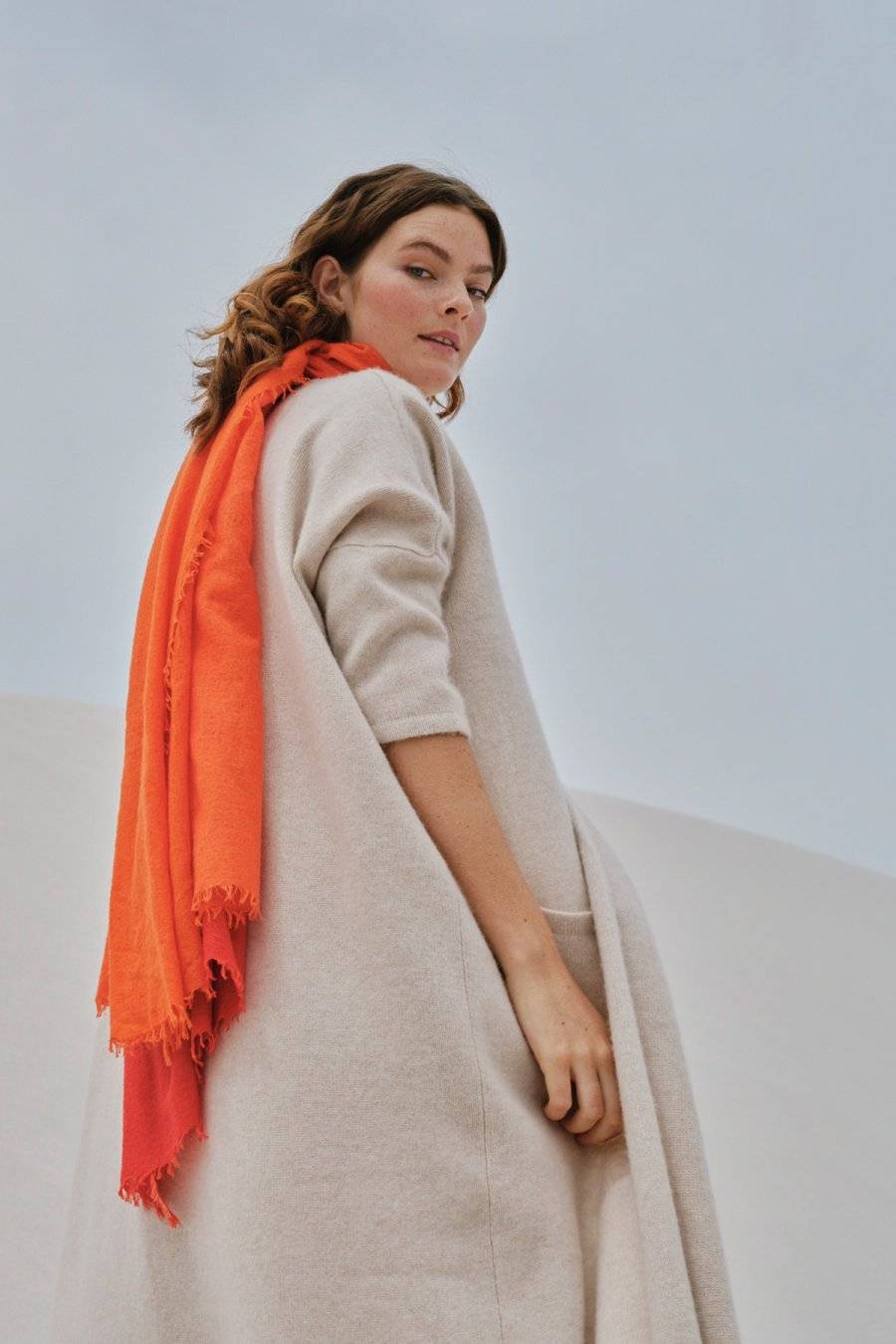 Mouleta Kaschmirschal – Heavy Felted Shaded New 3 Colours