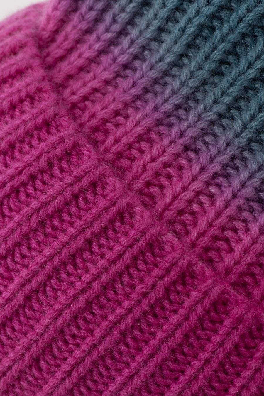 Mouleta Kaschmir Strick Mütze-Shaded Effect