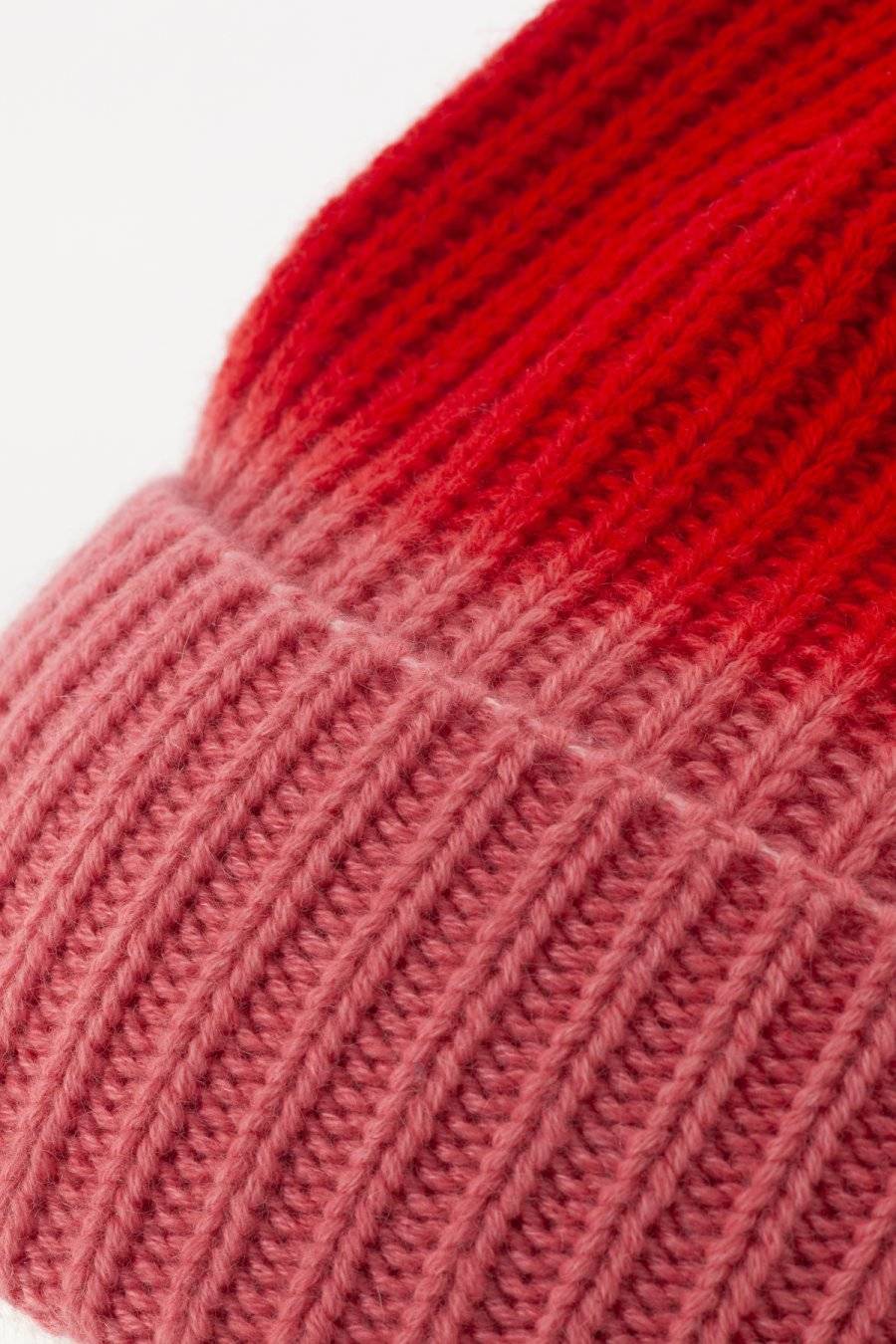 Mouleta Kaschmir Strick Mütze-Shaded Effect