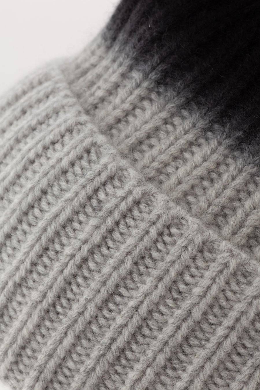 Mouleta Kaschmir Strick Mütze-Shaded Effect