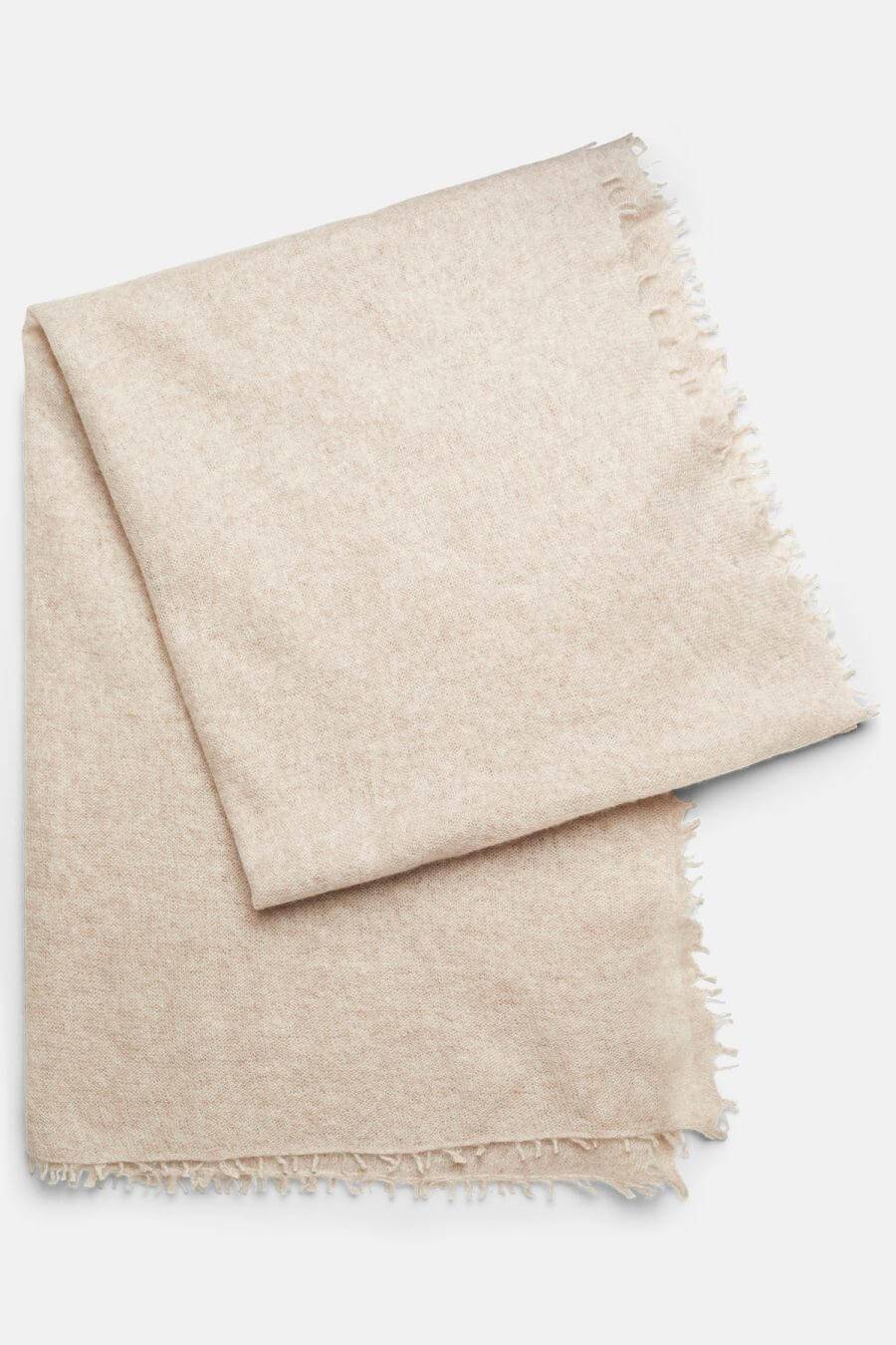 Mouleta Kaschmirschal Beige Colors