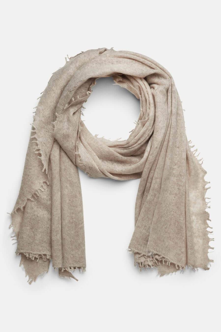 Mouleta Kaschmirschal beige Colors