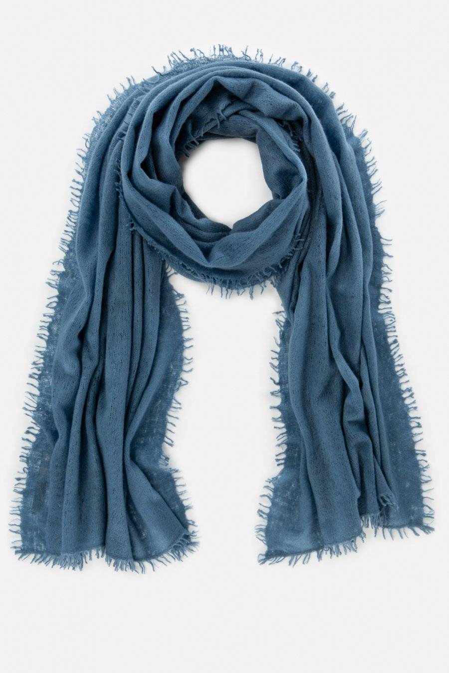 Mouleta Kaschmirschal blau Colors