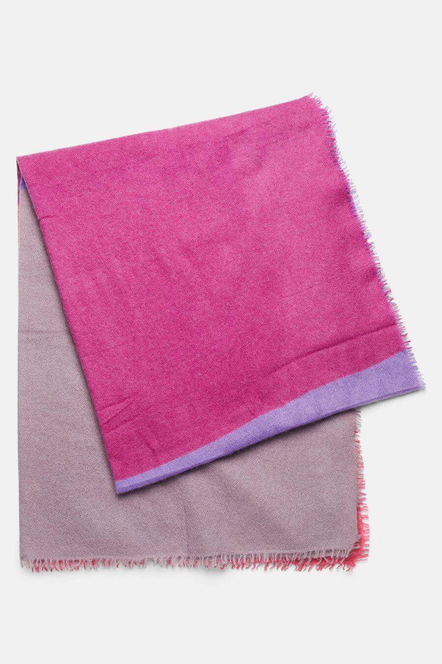 Mouleta Kaschmirschal – Four Color Block