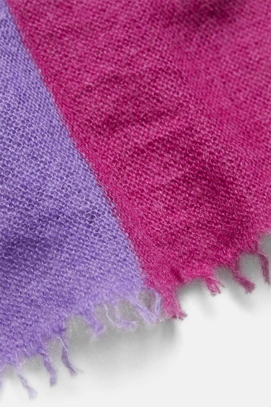 Mouleta Kaschmirschal – Four Color Block