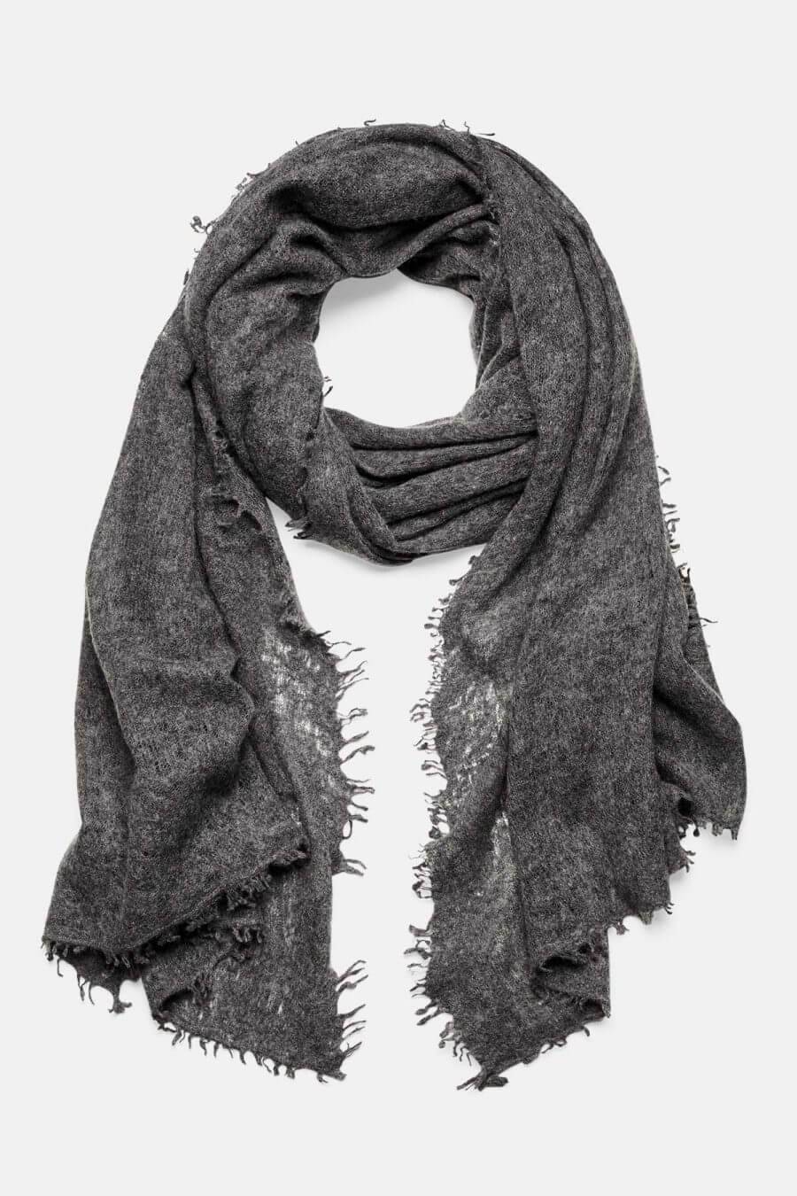 Mouleta Kaschmirschal grau Colors