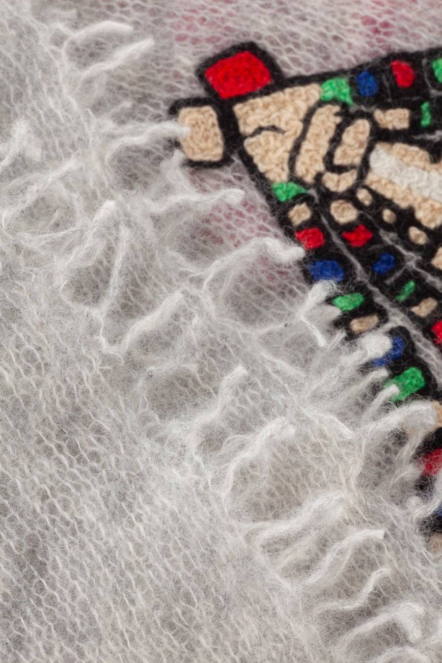 Mouleta Kaschmirschal Hand Embroidery