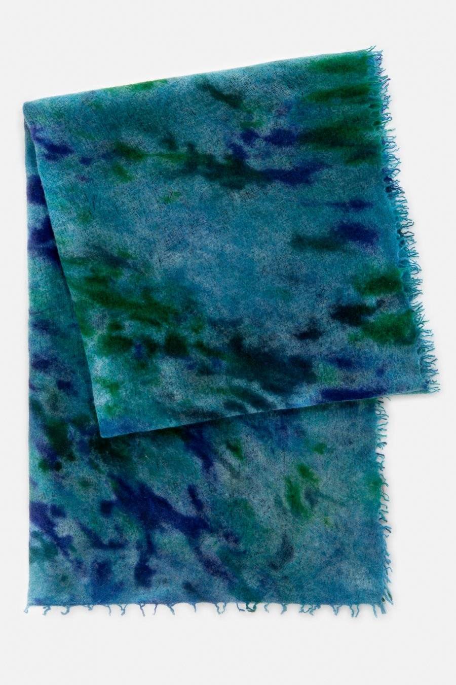 Mouleta Kaschmirschal Ice Dye Print