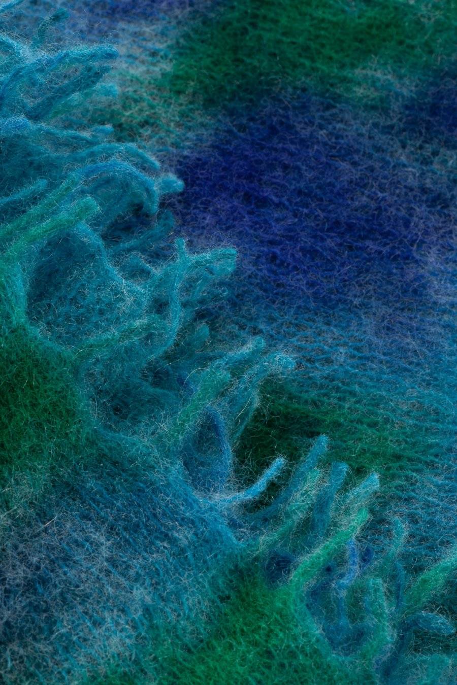 Mouleta Kaschmirschal Ice Dye Print