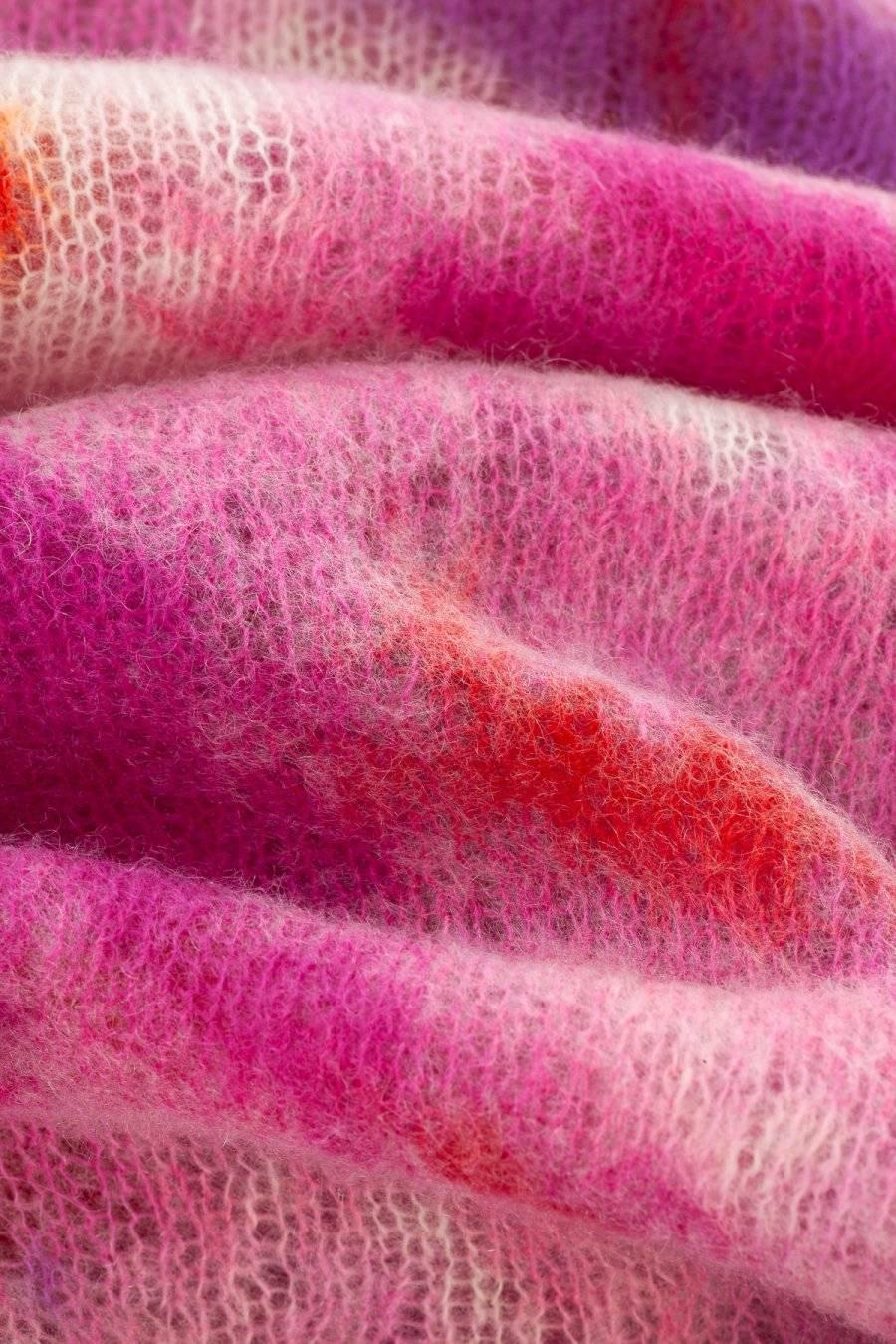 Mouleta Kaschmirschal Ice Dye Print