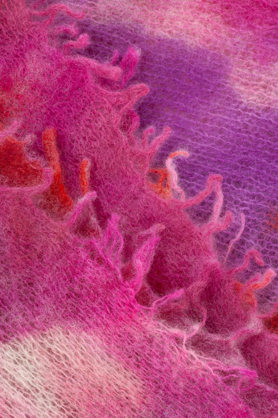 Mouleta Kaschmirschal Ice Dye Print