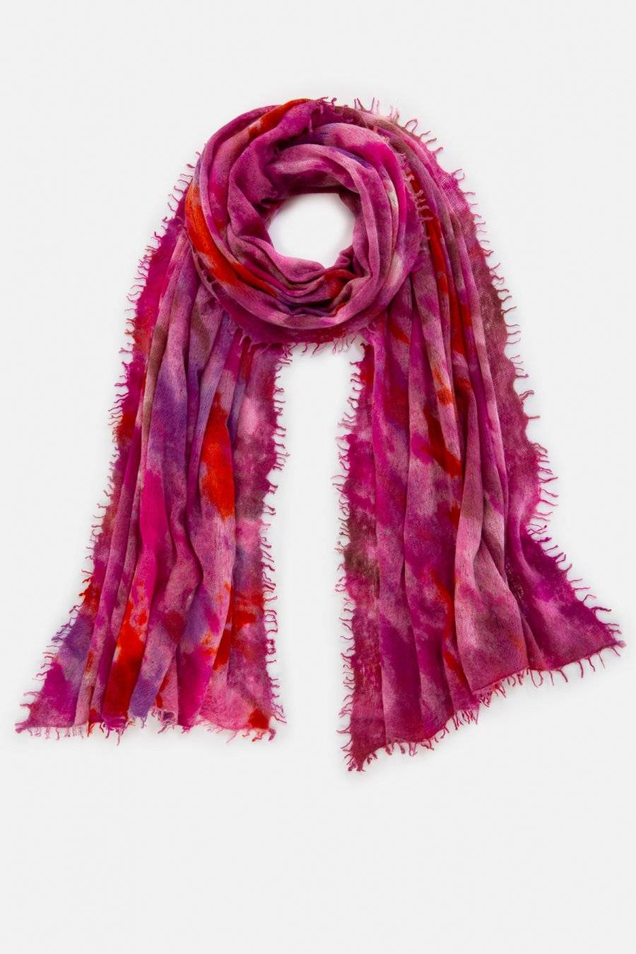 Mouleta Kaschmirschal Ice Dye Print