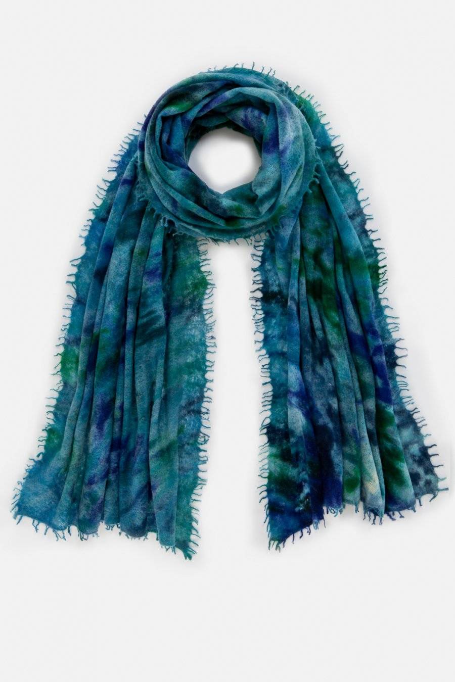 Mouleta Kaschmirschal Ice Dye Print