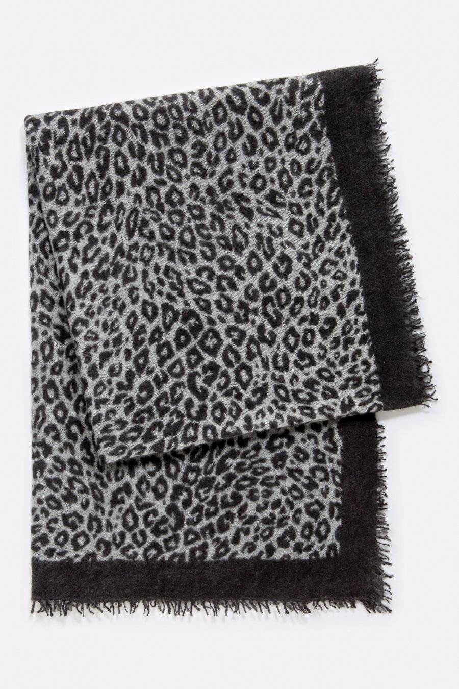 Mouleta Kaschmirschal Leo Print