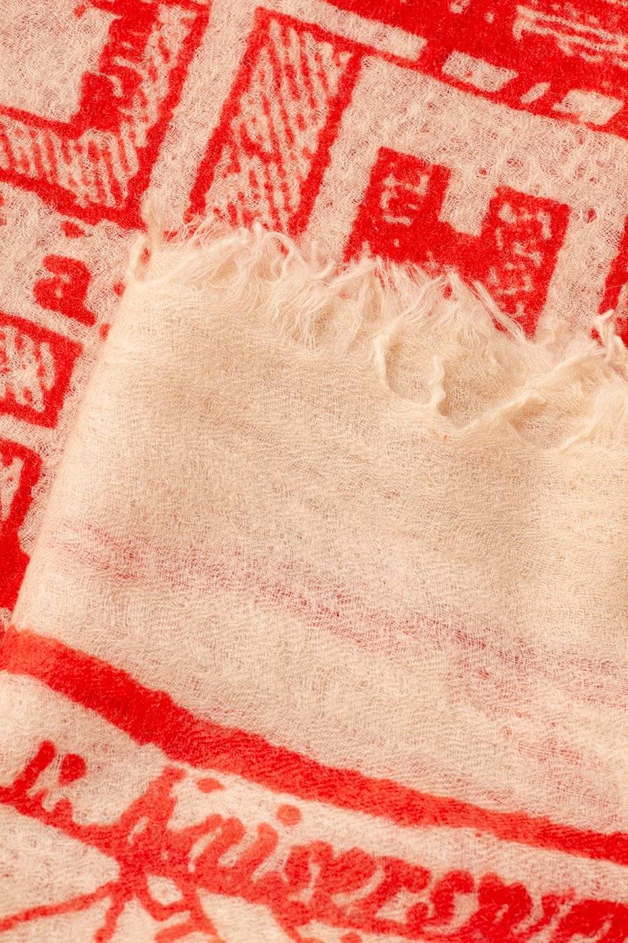 Mouleta Kaschmirschal Map Print