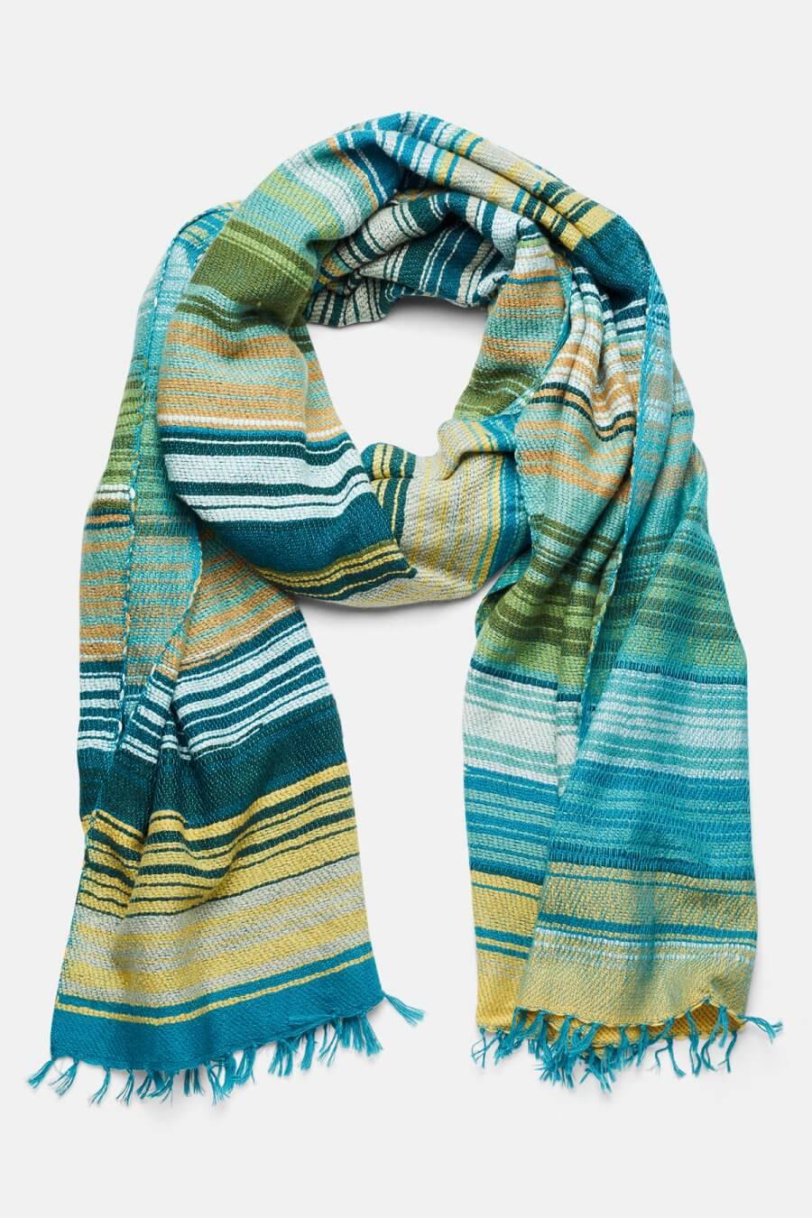 Mouleta Kaschmirschal – Multicolor Handloom