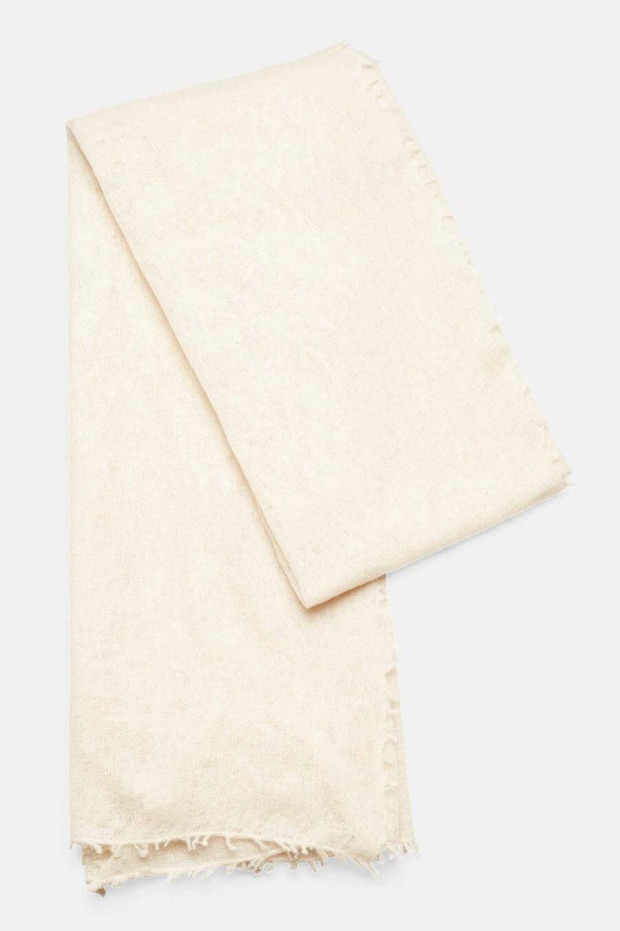 Mouleta Kaschmirschal Weiß Colors