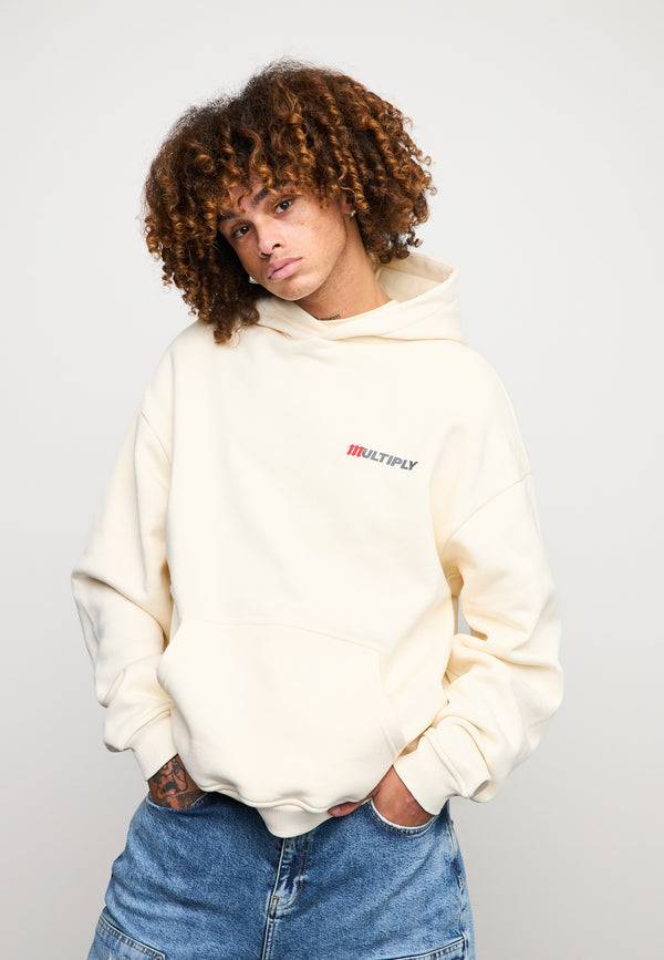 Multiply Spparel Oversize Hoodie ACCUSED Egret