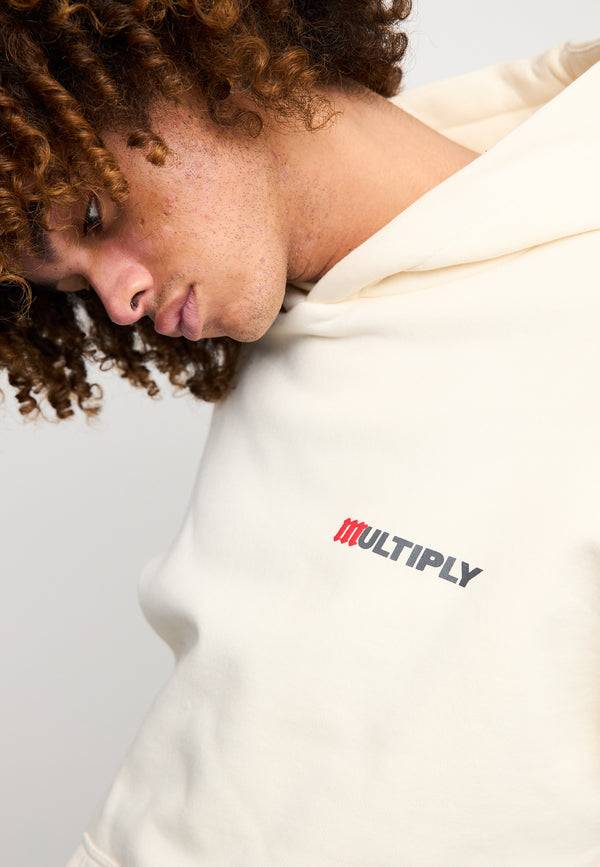 Multiply Spparel Oversize Hoodie ACCUSED Egret