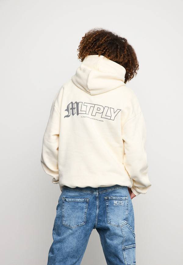 Multiply Spparel Oversize Hoodie COURT Egret