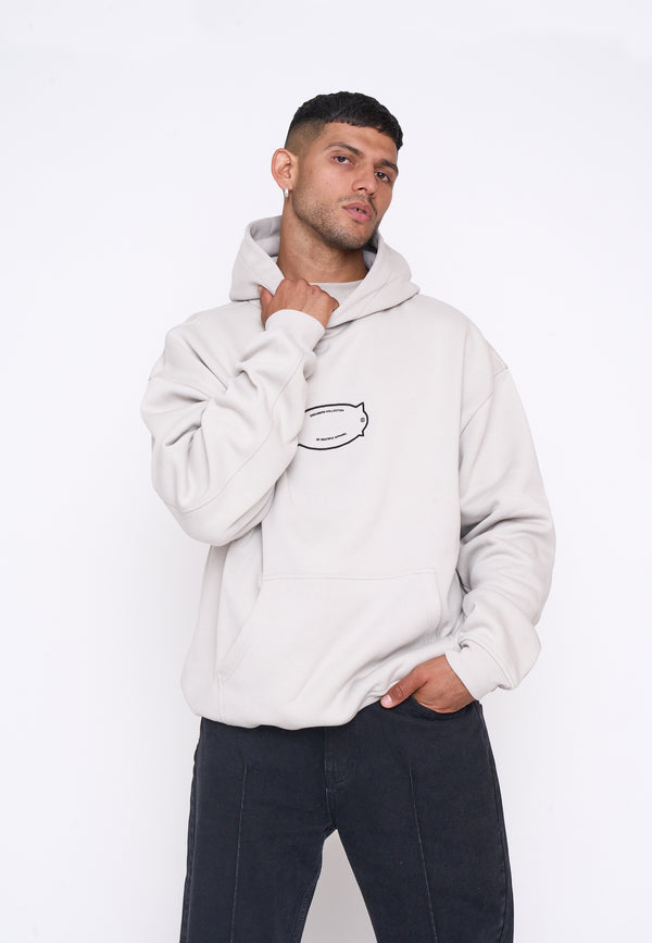 Multiply Spparel Oversize Hoodie FACULTY Dove