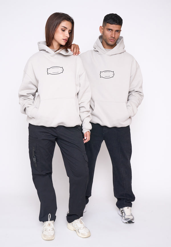 Multiply Spparel Oversize Hoodie FACULTY Dove