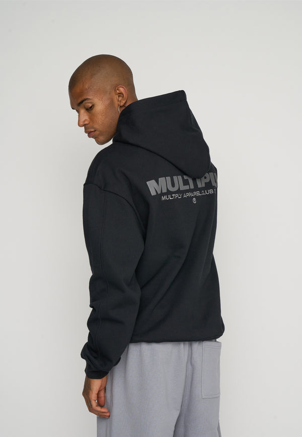 Multiply Spparel Oversize Hoodie MULTIPLY 2 Black
