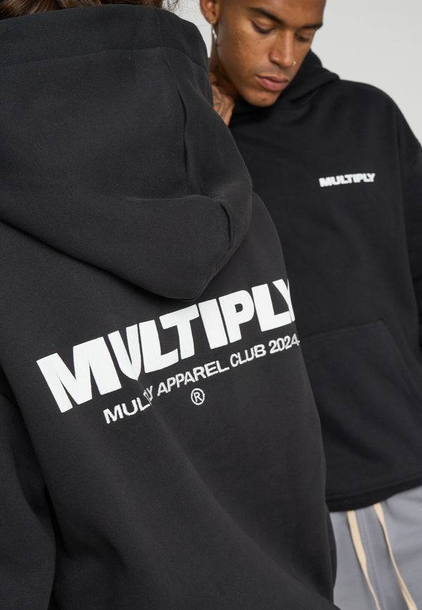 Multiply Spparel Oversize Hoodie MULTIPLY Black