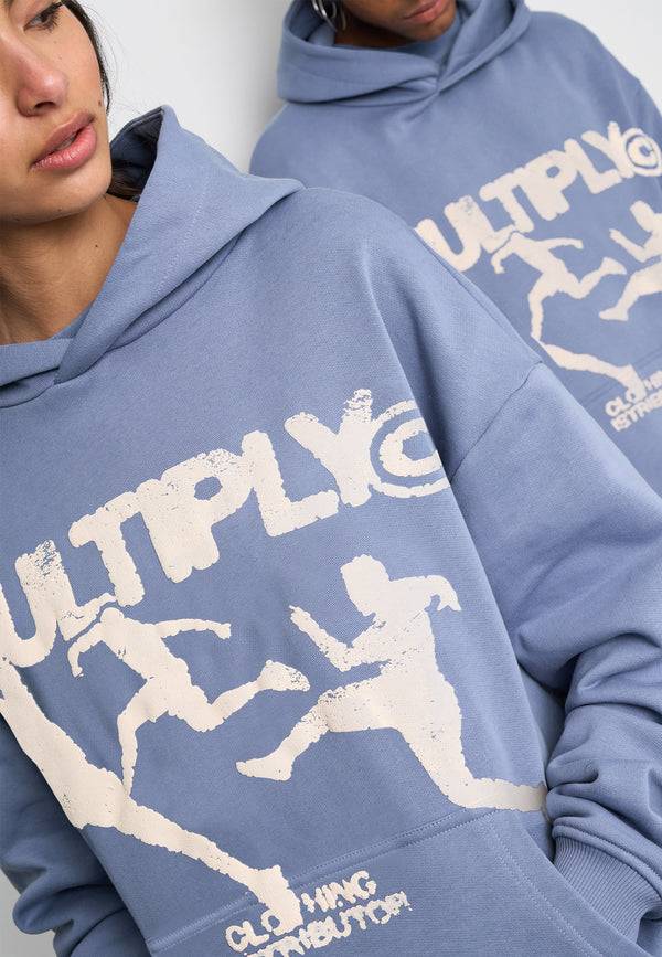 Multiply Spparel Oversize Hoodie RUN Wild Wind