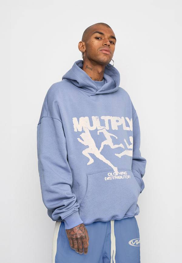 Multiply Spparel Oversize Hoodie RUN Wild Wind