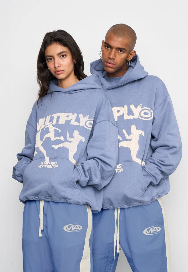 Multiply Spparel Oversize Hoodie RUN Wild Wind