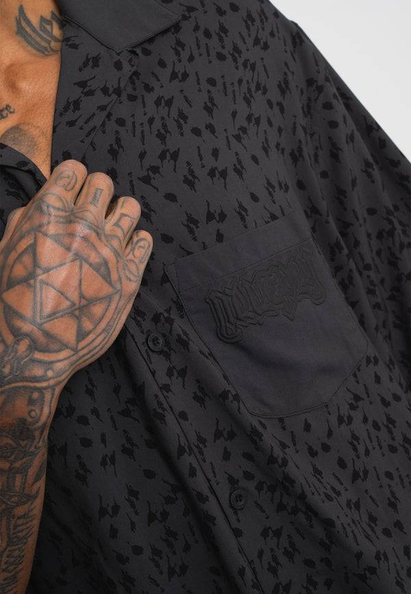 Multiply Spparel Oversize Shirt INMATES Black Soda