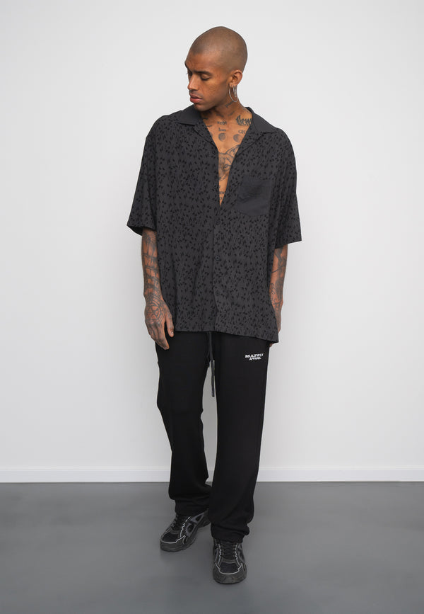 Multiply Spparel Oversize Shirt INMATES Black Soda