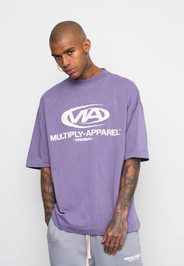 Multiply Spparel Oversize T-Shirt GRIND Cadet
