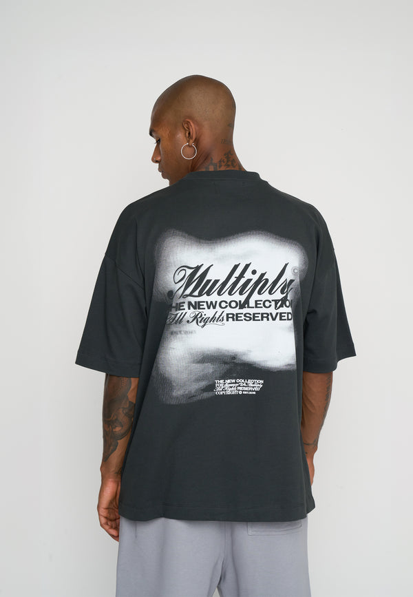 Multiply Spparel Oversize T-Shirt SKY Black Soda