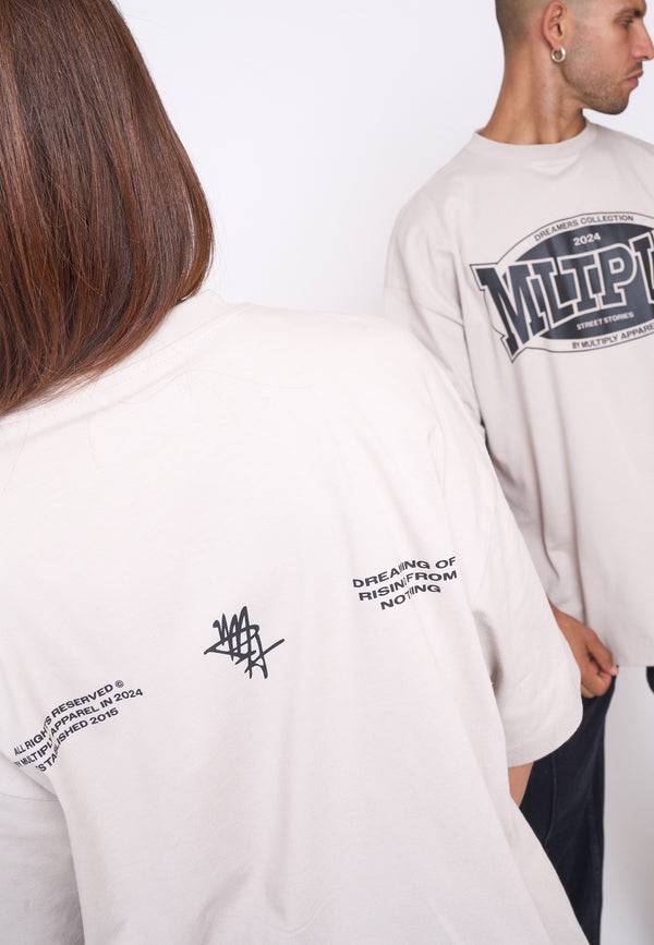 Multiply Spparel Oversize T-Shirt SPIRIT Dove