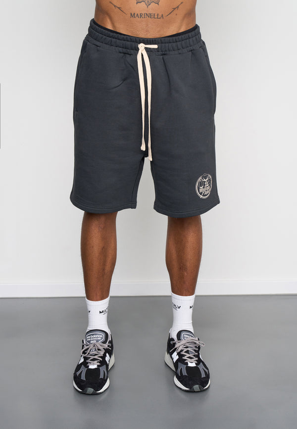 Multiply Spparel Shorts ANTIQUE Black Soda Washed