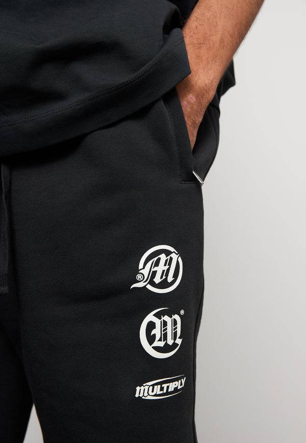 Multiply Spparel Shorts CONVICT Black Soda Washed