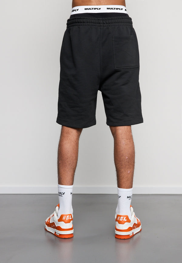 Multiply Spparel Shorts CONVICT Black Soda Washed