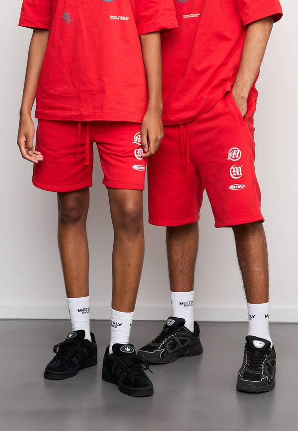 Multiply Spparel Shorts CONVICT Flame Scarlet