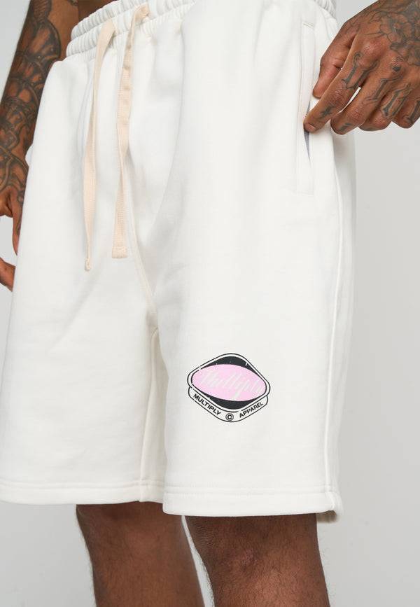 Multiply Spparel Shorts CREW Snow White