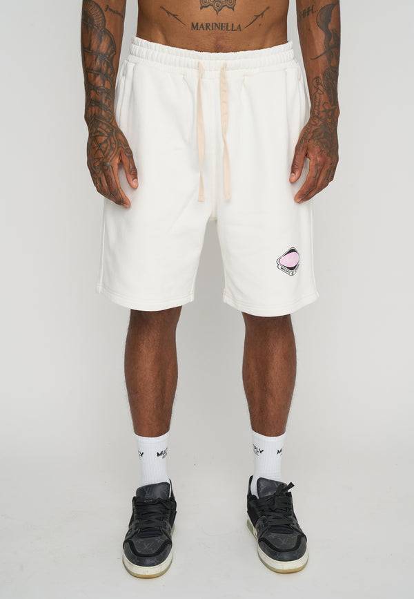 Multiply Spparel Shorts CREW Snow White