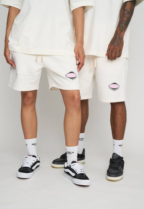 Multiply Spparel Shorts CREW Snow White